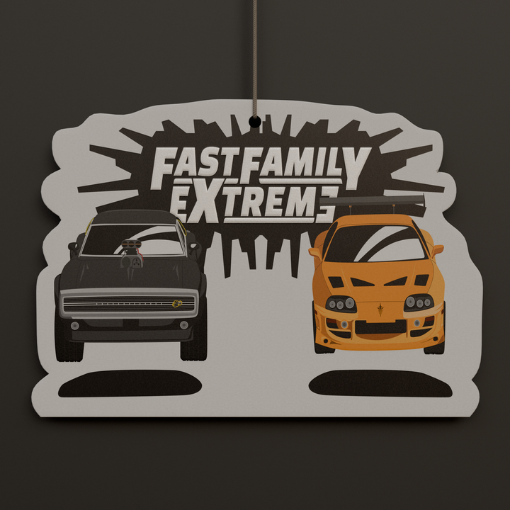 Car Perfume Fast Family Extreme Dodge Charger and Toyota Supra