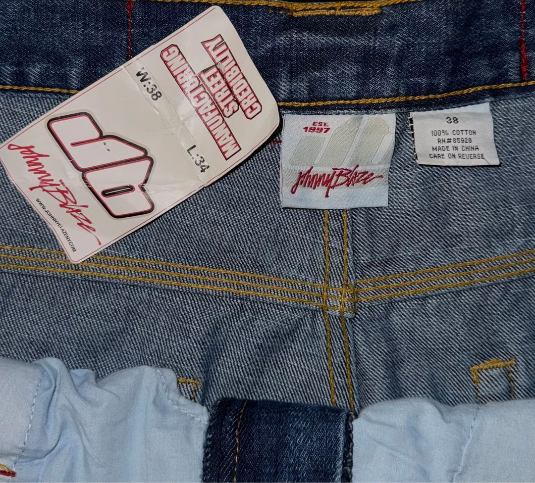 Jeans Pants Johnny Blaze (38/XL) - NOLIMITOGSTYLES-NO LIMIT OG STYLES