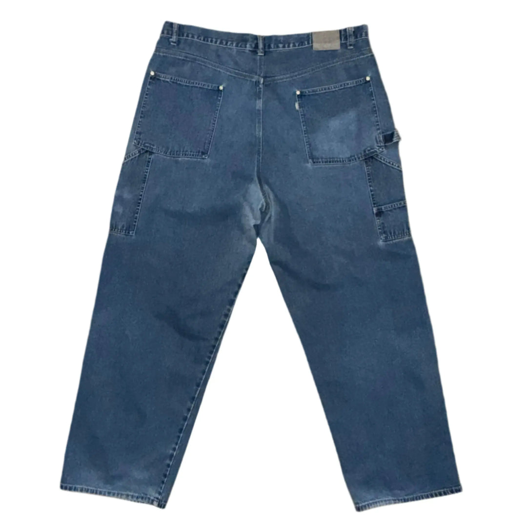 Jeans Baggy Blu Montain 40 Nolimitogstyles Lato posteriore 