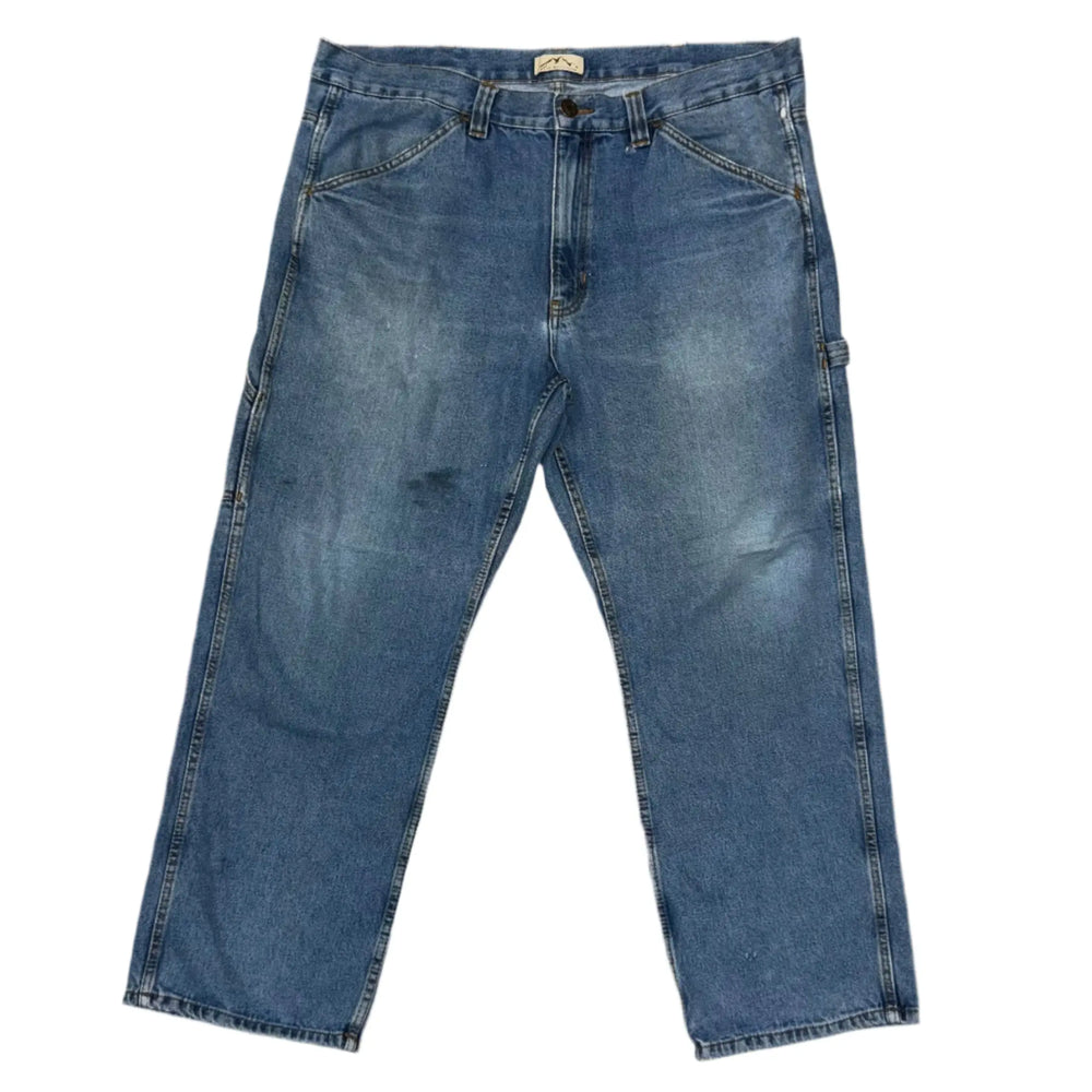 Jeans Baggy Blu Montain 40 Nolomitogstyles Lato anteriore