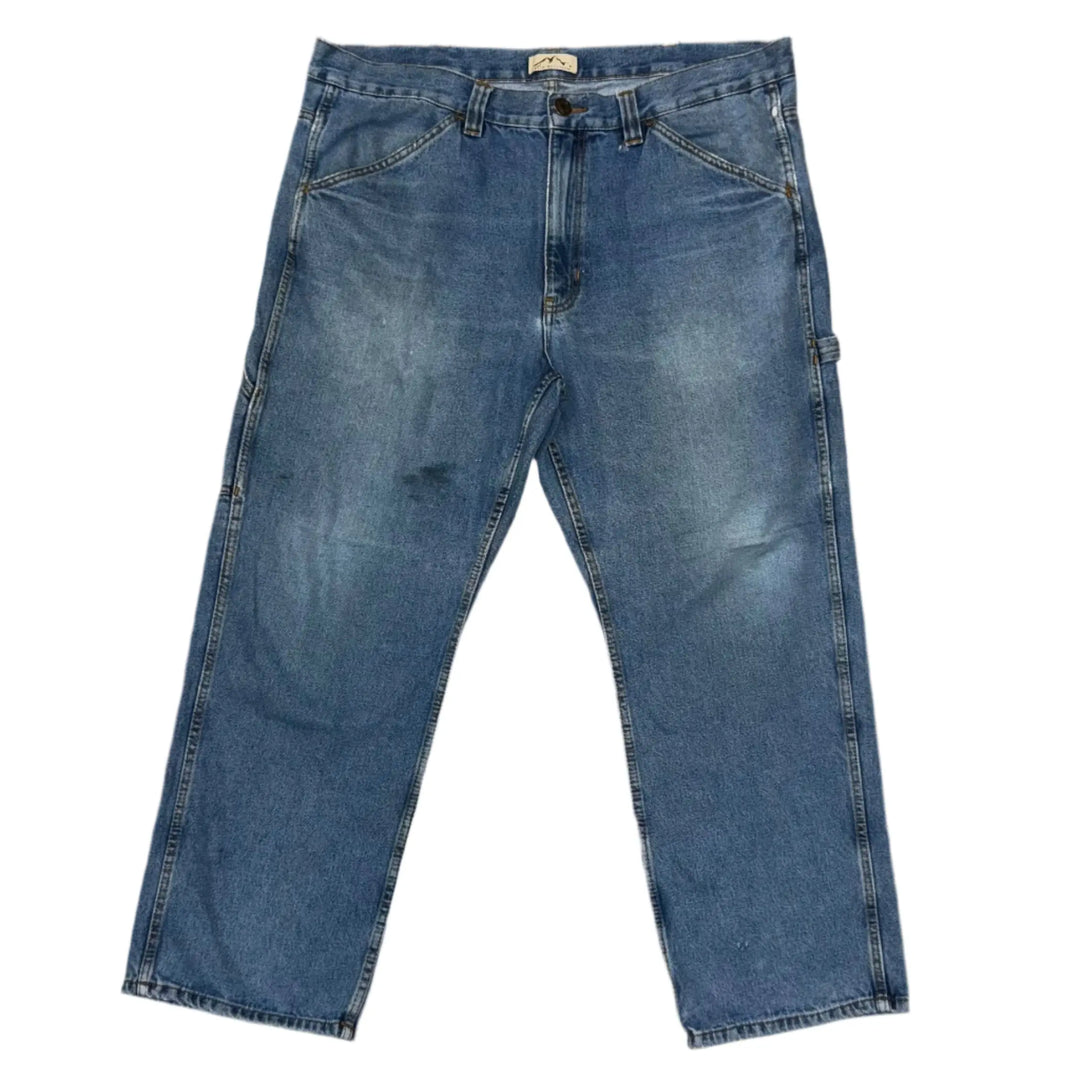 Baggy Jeans Blue Montain 40 Nolomitogstyles Front Side