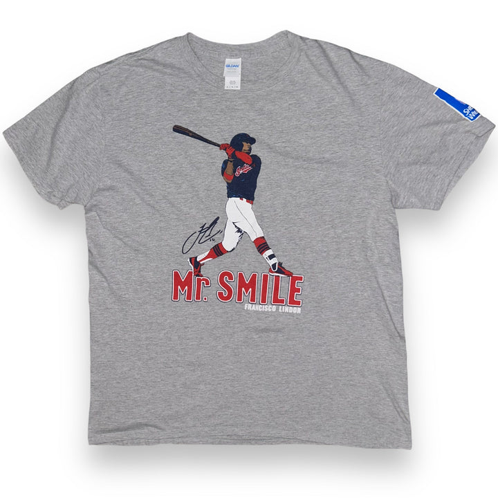 T-shirt M. Smile Francisco Lindor Indians MLB (XL)