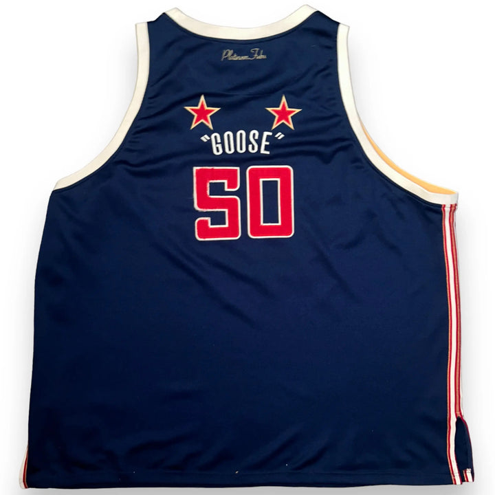 Basket Jersey Platinum FUBU Harlem GlobeTrotters (XXXXL)-NO LIMIT OG STYLES