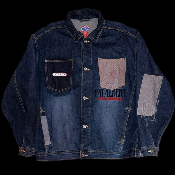 Veste en jean FUBU Fat Albert And Junkyard Gang (XL)