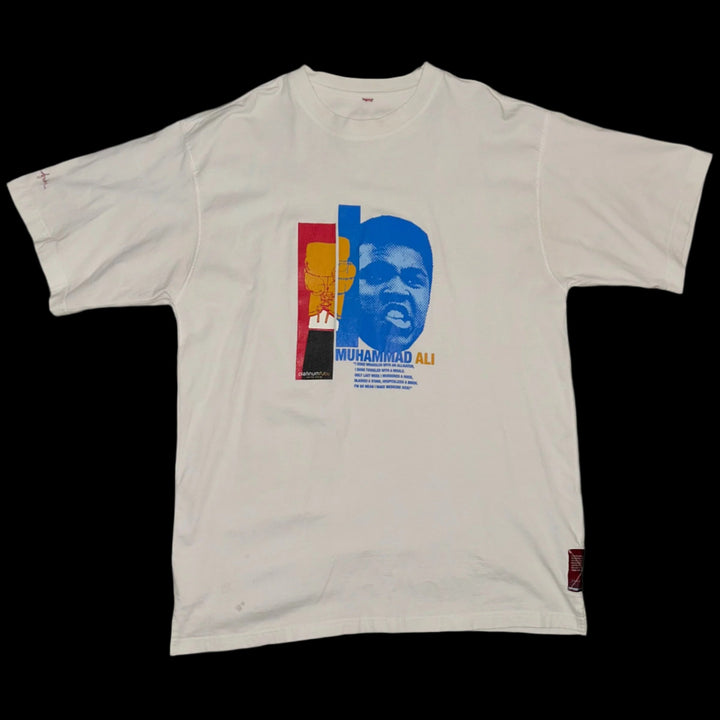 T shirt Platinum Fubu Muhammad Ali Vintage  (XL)