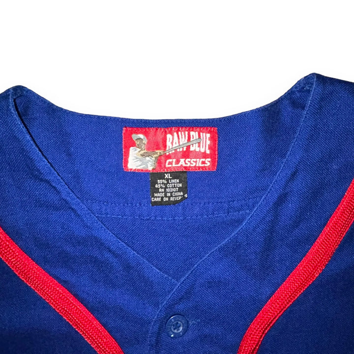 Jersey RAW BLUE Vintage (XL)-NO LIMIT OG STYLES