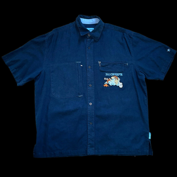 RAW BLUE  Shirt Vintage  (XL)