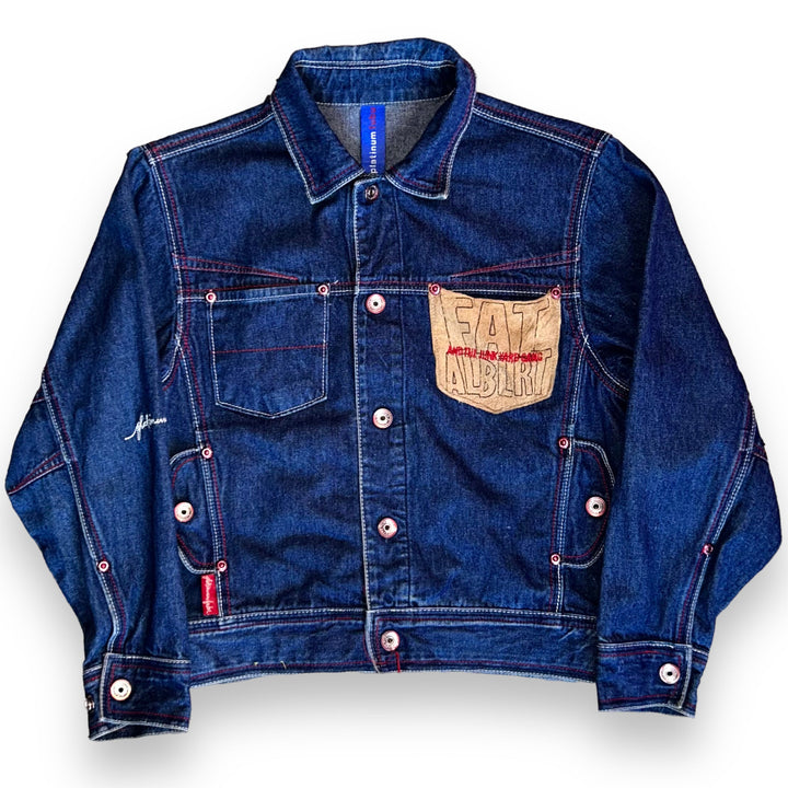 Jeans Jacket FUBU Fat Albert And Junkyard Gang  (XS)