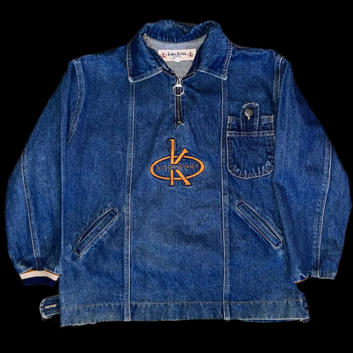 KnockOut Jeans Jacket Vintage  (M)