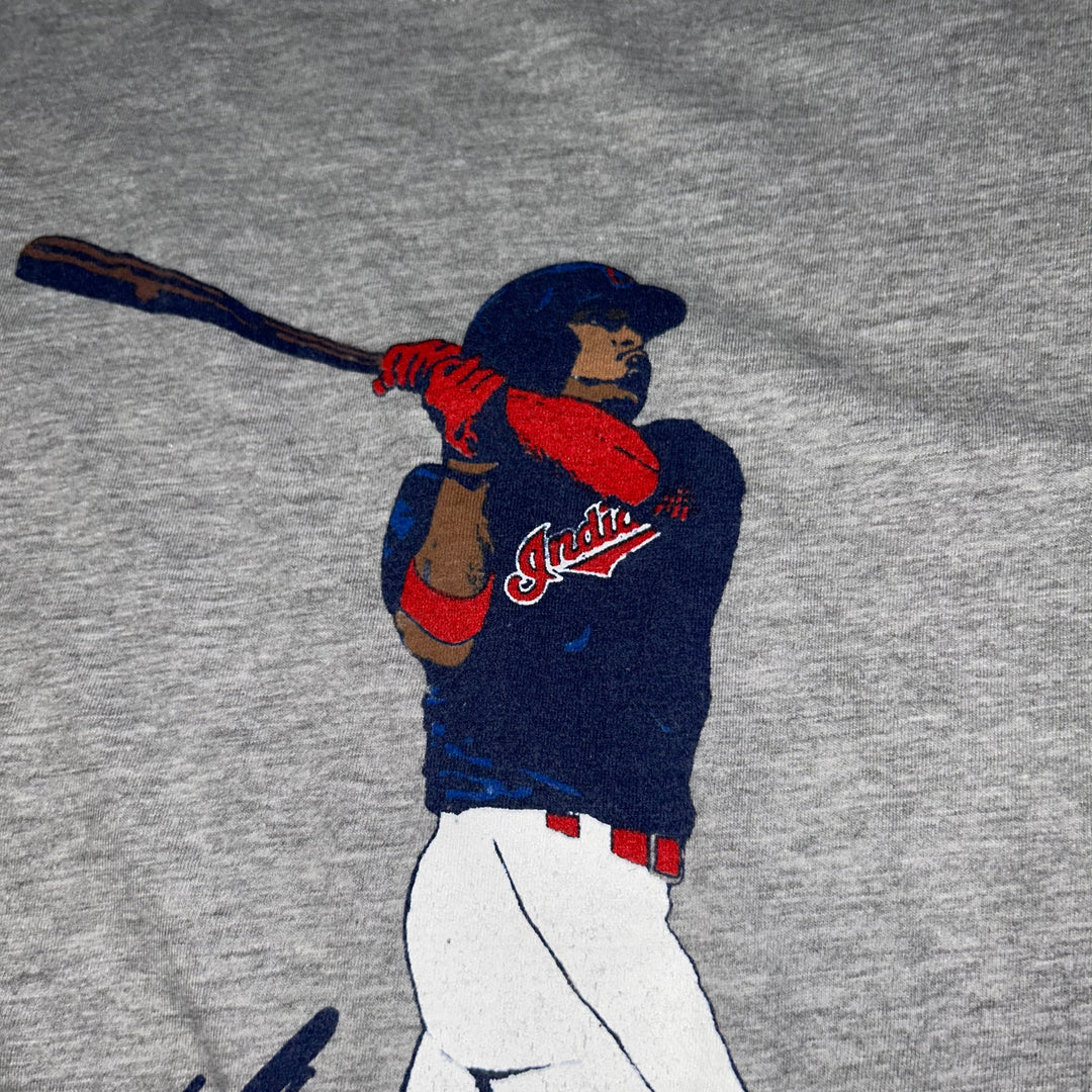 T-shirt M. Smile Francisco Lindor Indians MLB (XL)