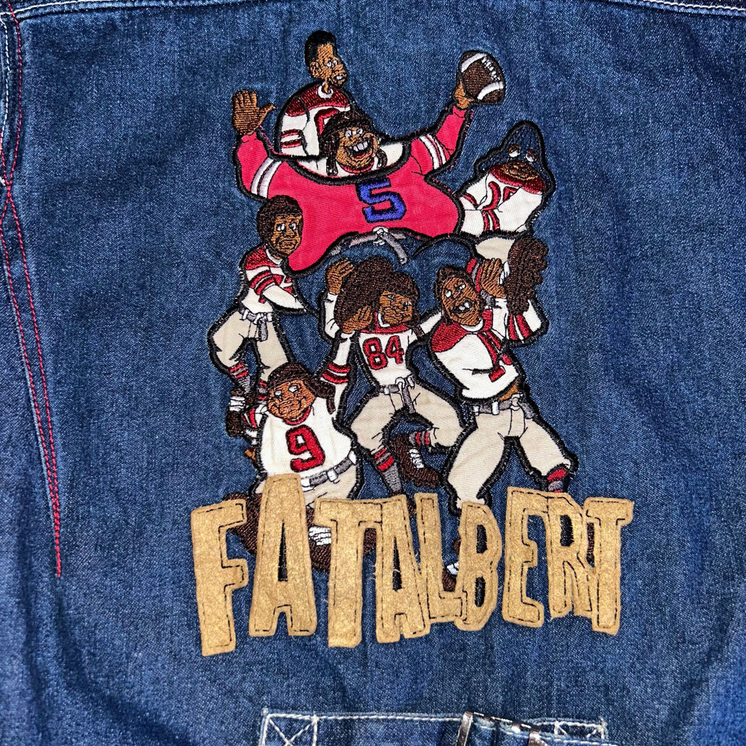 Jeans Jacket FUBU Fat Albert And Junkyard Gang  (XS)