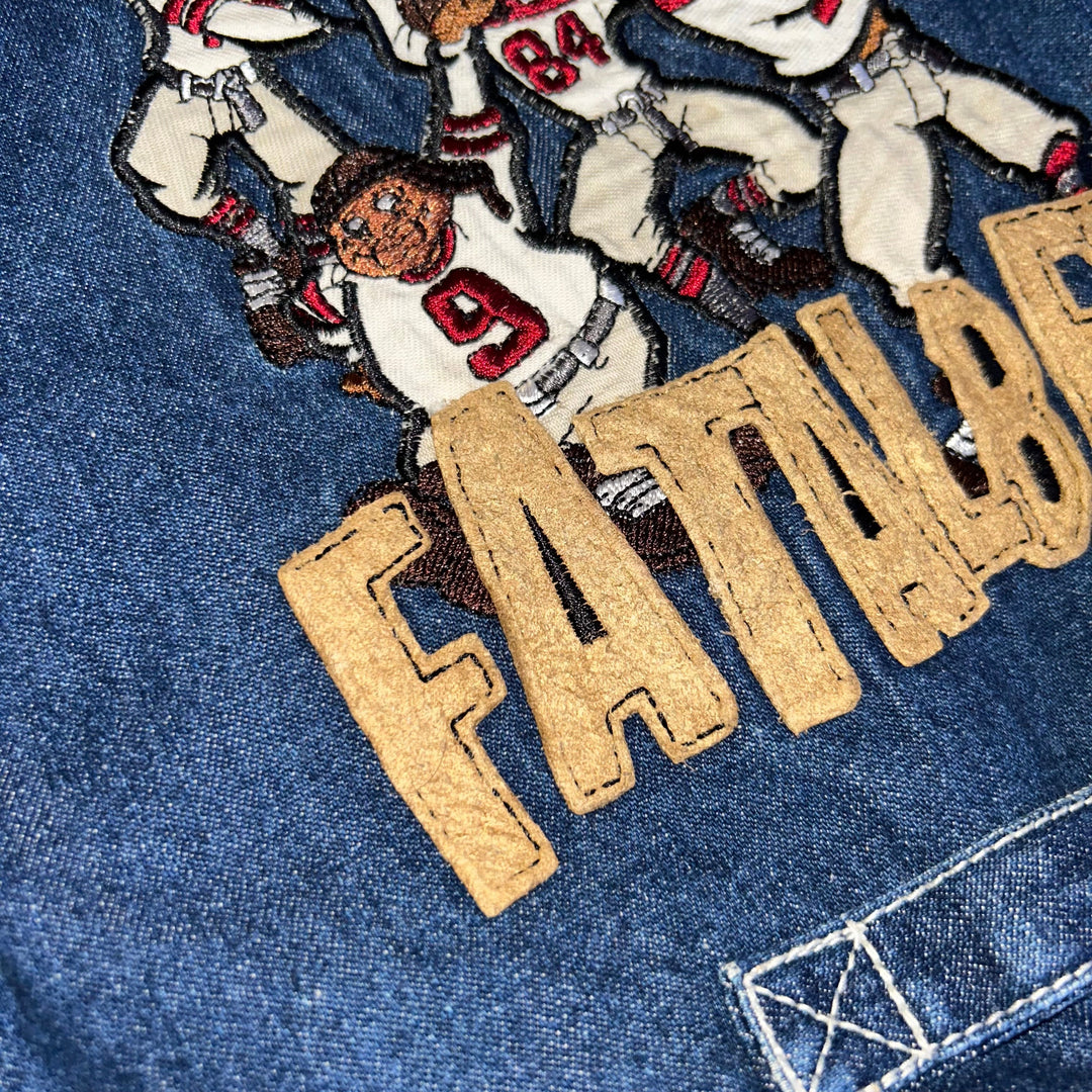 Jeans Jacket FUBU Fat Albert And Junkyard Gang  (XS)