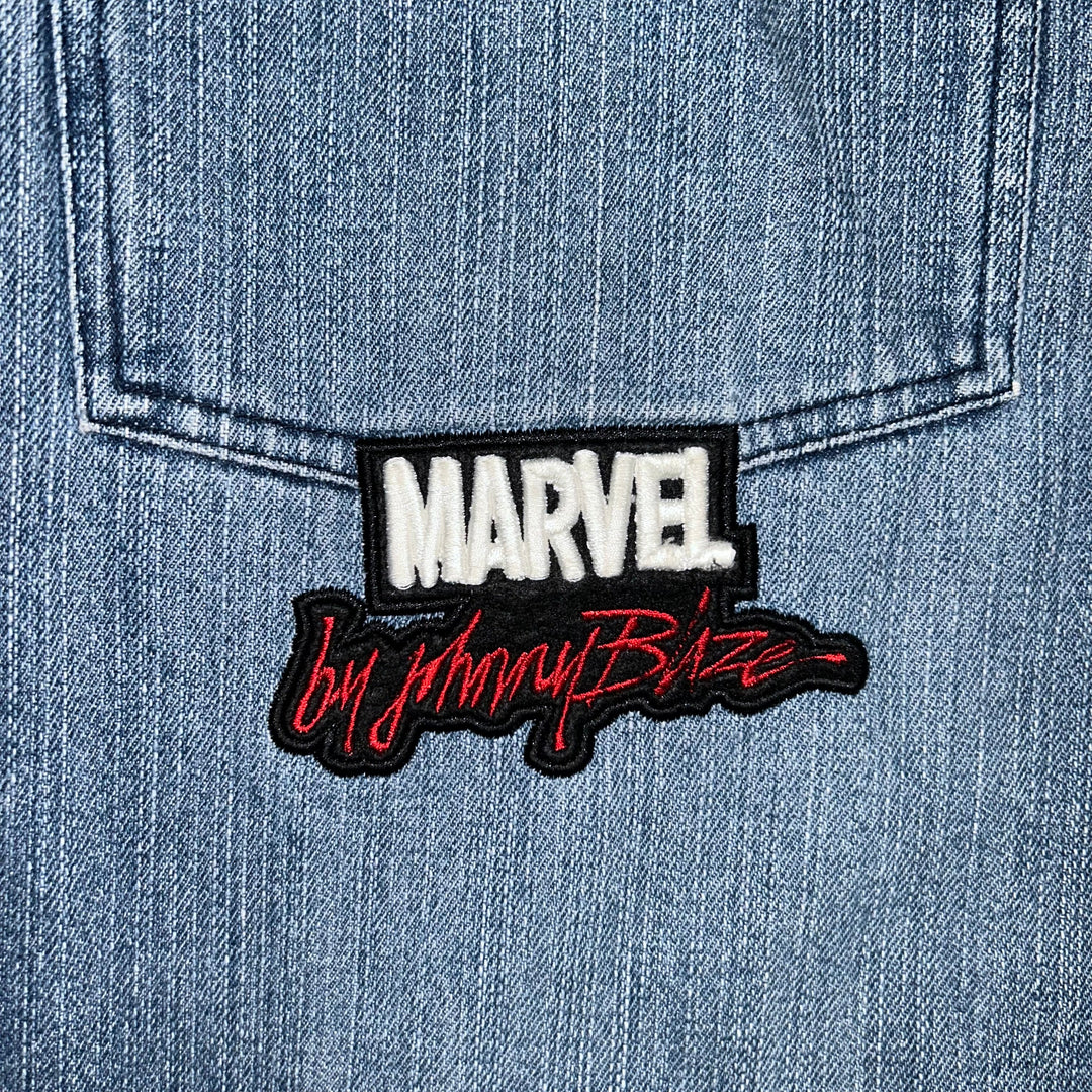 Baggy Jeans Johnny Blaze Spider-Man Marvel Vintage (34 USA L) - NOLIMITOGSTYLES-NONO LIMIT OG STYLES