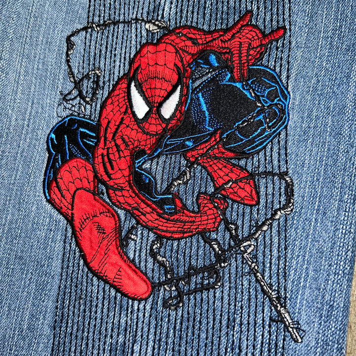 Baggy Jeans Johnny Blaze Spider-Man Marvel Vintage (34 USA L) - NOLIMITOGSTYLES-NONO LIMIT OG STYLES