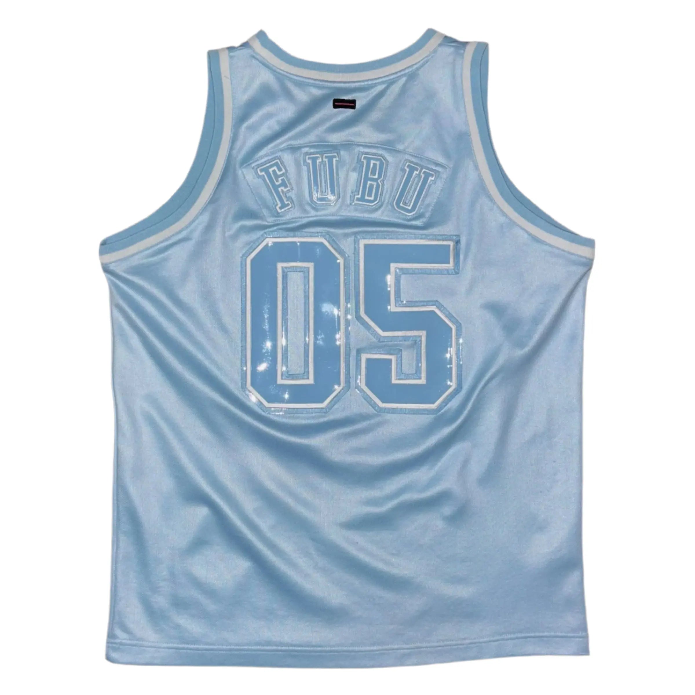 FUBU ゲームシャツATHLETICS LOS ANGELES 05 Vintage Fubu Jersey 90's Size S-M Los Angeles 05 Red