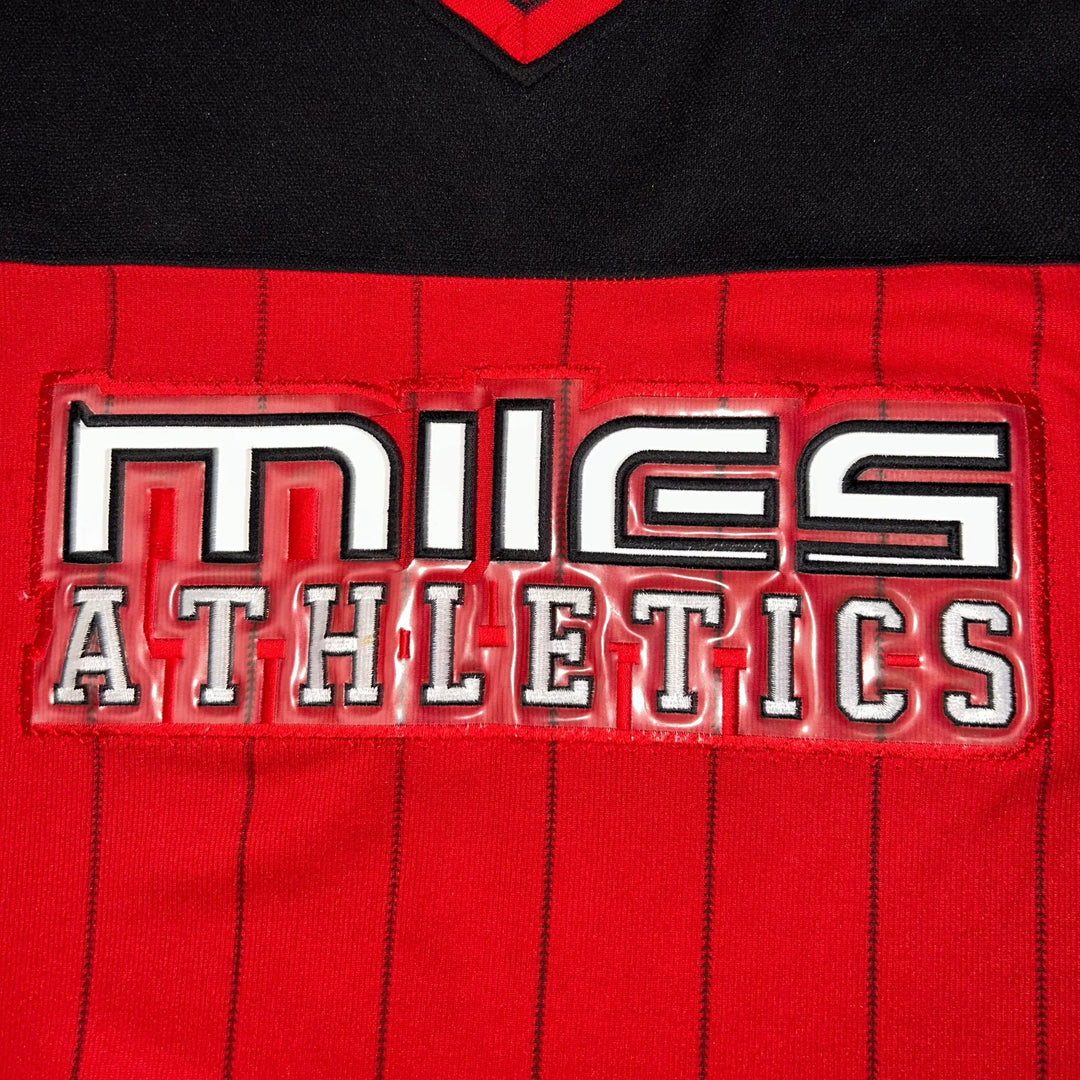 FRONT DETAIL SIRBENNIMILES ATHLETICS JERSEY FOOTBALL VINTAGE
