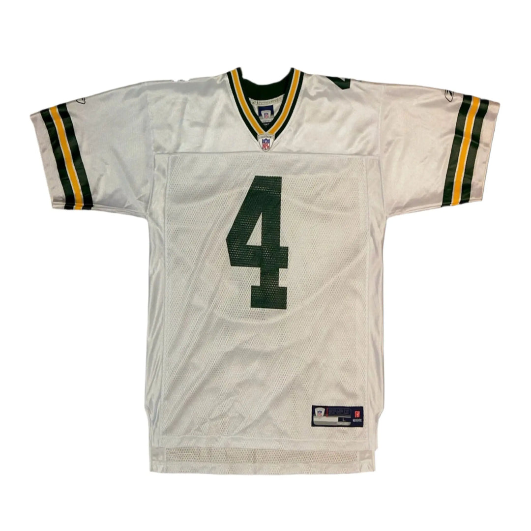 FRONT SIDE JERSEY PACKER NFL FAVRE 4 REEBOK NFL EQUIPMENT