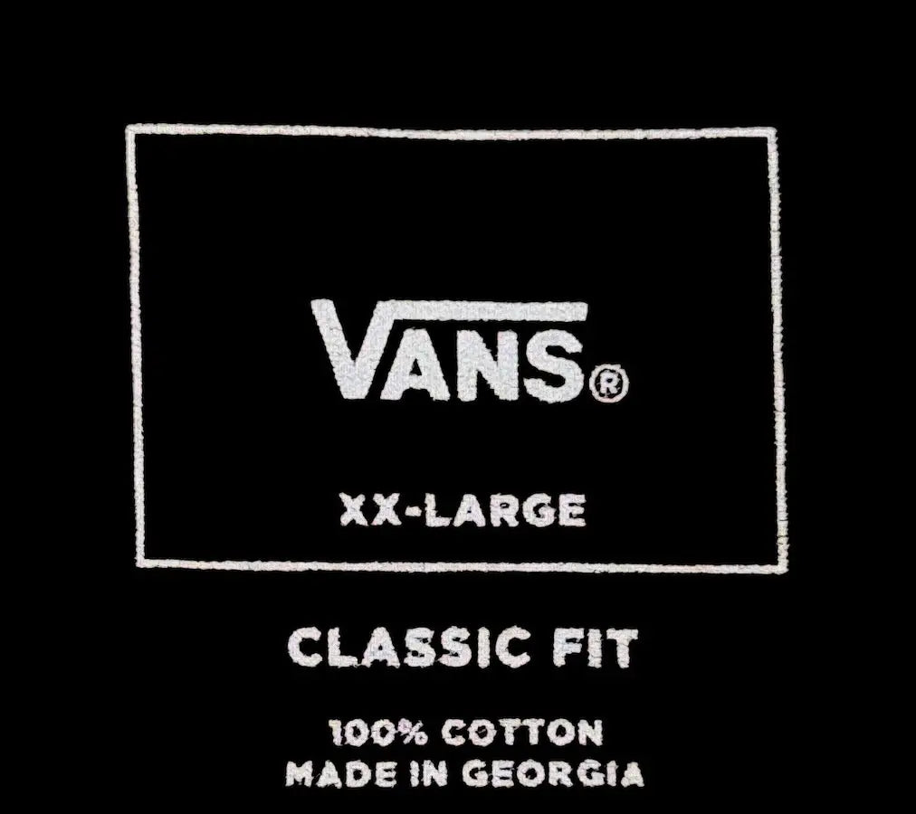 T-Shirt Vans (XXL)-NO LIMIT OG STYLES