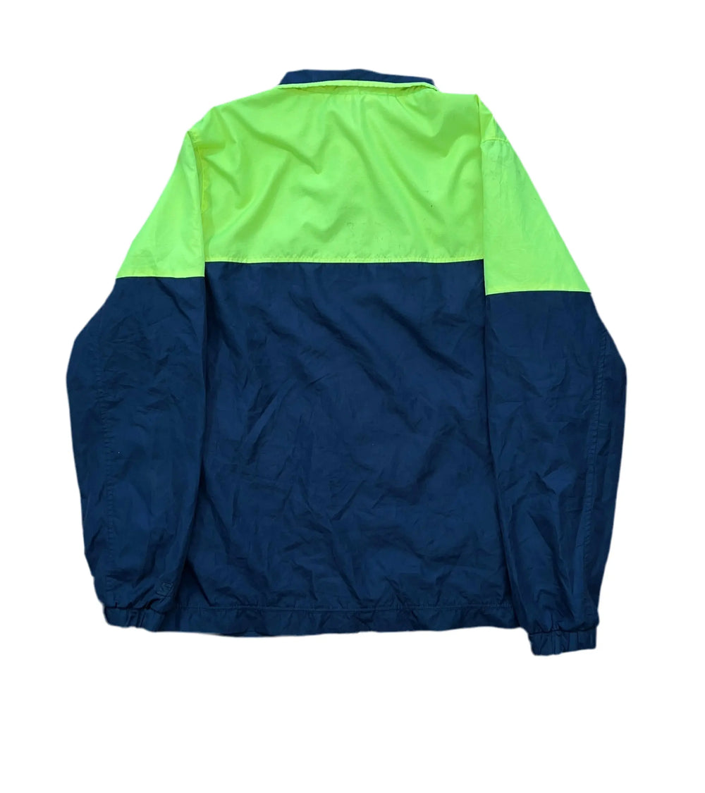 WINDBREAKER STARTER GREEN BLUE M NOLIMITOGSTYLES BACK SIDE