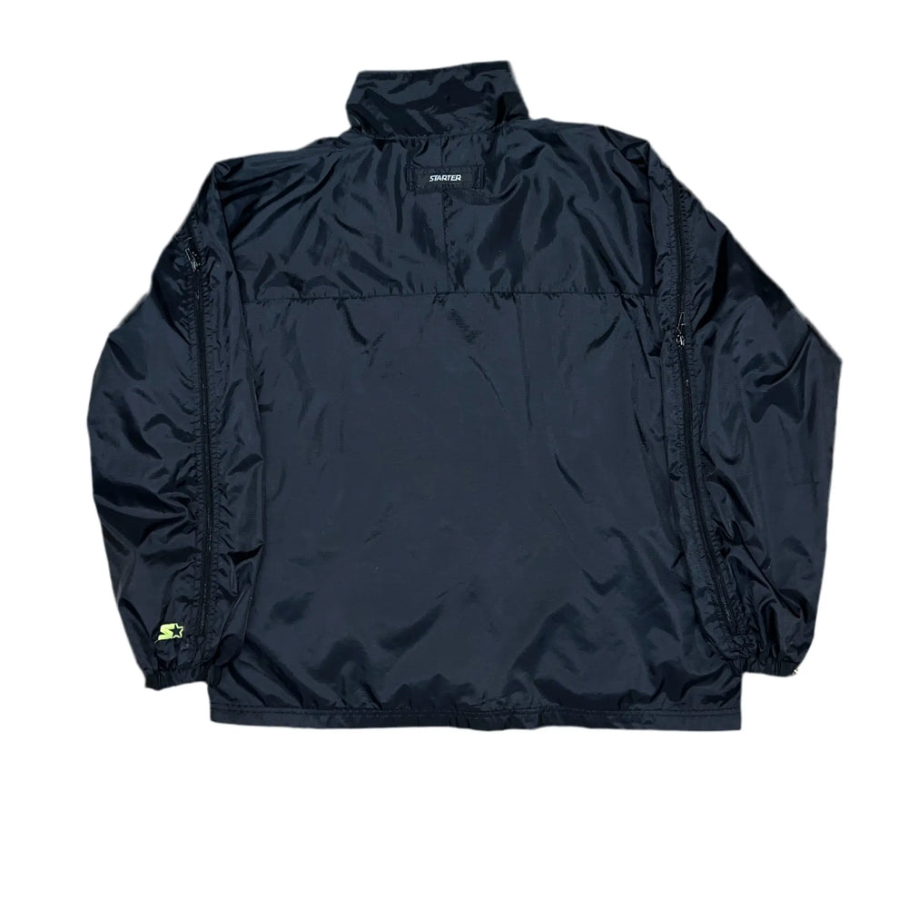 GIACCA A VENTO STARTER BLU NAVY VERDE NOLIMITOGSTYLES LATO POSTERIORE