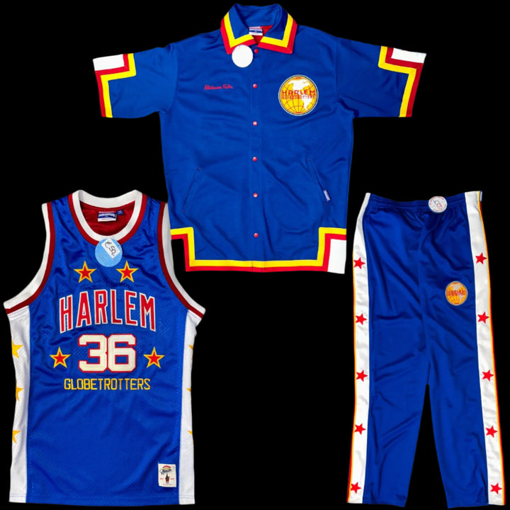 Platinum Fubu Harlem Globetrotters Full Set Vintage (XL)