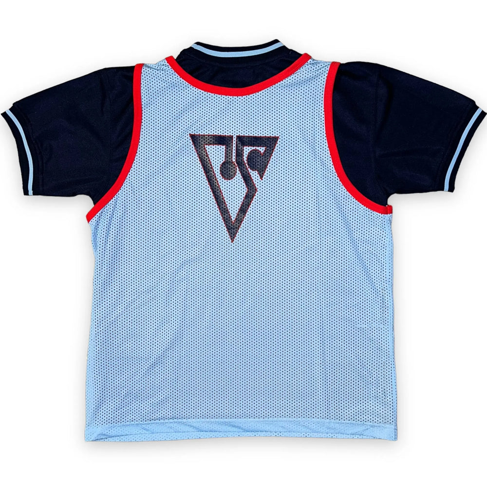 BACK SIDE VOKAL BY NELLY VINTAGE JERSEY PRINTED LOGO " V "